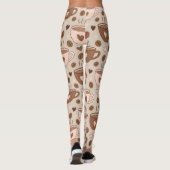 Gezellig Bekertmotief (11) Leggings (Achterkant)