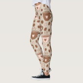 Gezellig Bekertmotief (11) Leggings (Links)