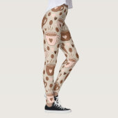 Gezellig Bekertmotief (11) Leggings (Rechts)