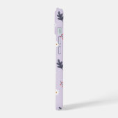 Gezellig bloempatroon iPhone 15 case (Linkerkant)