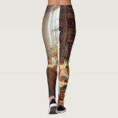 Gezellig boek Nook Capris Leggings (Achterkant)