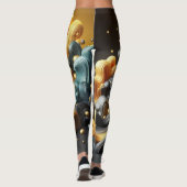 Gezellig boek Nook Capris Leggings (Achterkant)