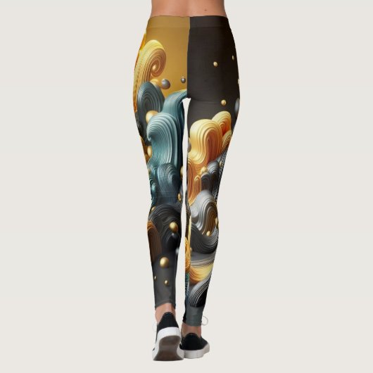 Gezellig boek Nook Capris Leggings (Achterkant)
