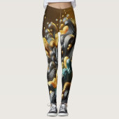 Gezellig boek Nook Capris Leggings (Voorkant)