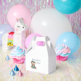 Gezellig charmant Baby shower Bedankdoosjes