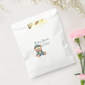 Gezellig charmant Baby shower Bedankzakje (Gezegeld)