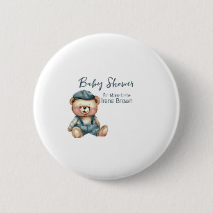 Gezellig charmant Baby shower Ronde Button 5,7 Cm