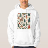 Gezellig Christmas Hooded Sweatshirt (Voorkant)