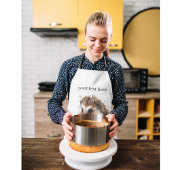 Gezellig Critter: Egel in Waterverf, op maat Schort