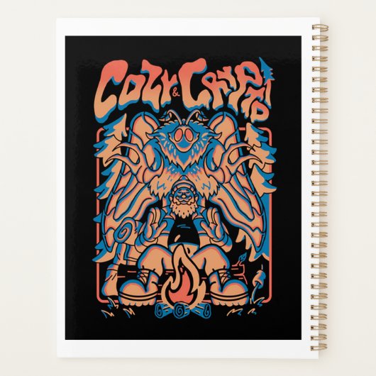 Gezellig & Cryptid Planner (Achterkant)