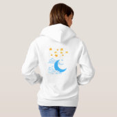 Gezellig Dames Hooded Sweatshirt (Achterkant volledig)