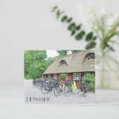 Gezellig Deens ansichtkaart! Briefkaart (Staand voorkant)