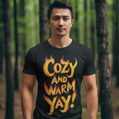 Gezellig en warm Yay! T-shirt