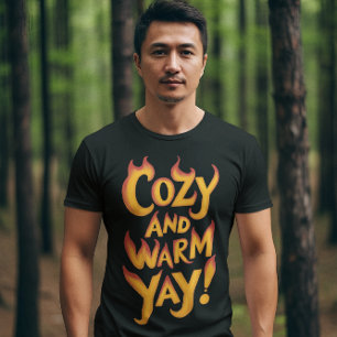 Gezellig en warm Yay! T-shirt