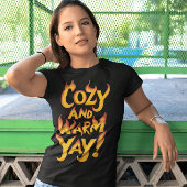 Gezellig en warm Yay! T-shirt