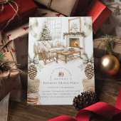 Gezellig Favoriete Dingen Kerstfeest Kaart