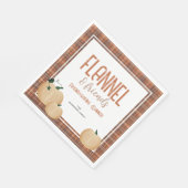 Gezellig Flanel en Vrienden Vrienden Diner Servet (Hoek)