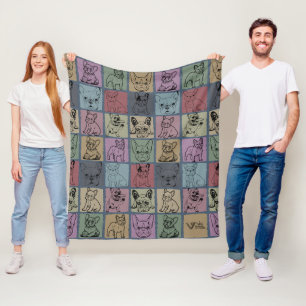 Gezellig Frans Bulldog Deken Gift