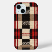 Gezellig gebreide patchwork - Boho Herfststijl 2 Case-Mate iPhone Case (Achterkant)