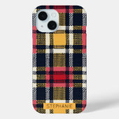 Gezellig gebreide patchwork - Boho Herfststijl 3 Case-Mate iPhone Case (Achterkant)