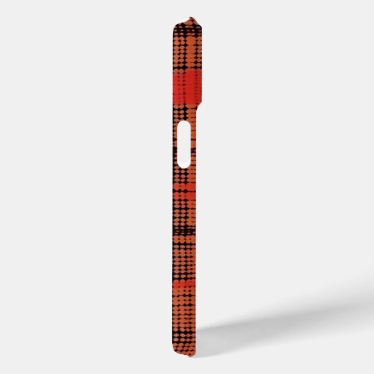 Gezellig gebreide patchwork - Boho Herfststijl Case-Mate iPhone Case (Achterkant / Rechts)