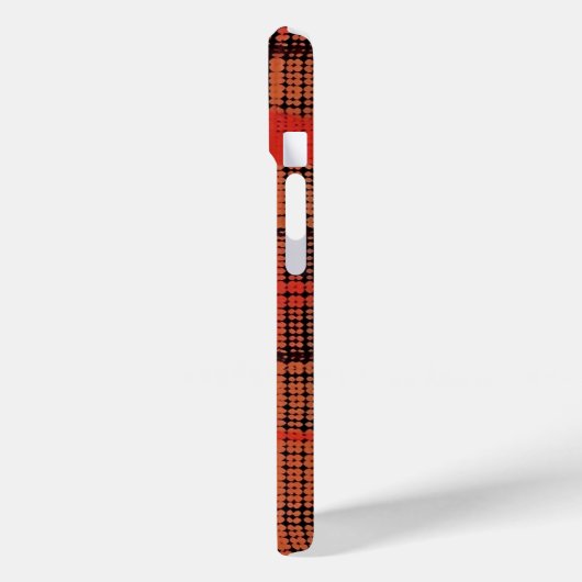 Gezellig gebreide patchwork - Boho Herfststijl Case-Mate iPhone Case (Achterkant / Links)