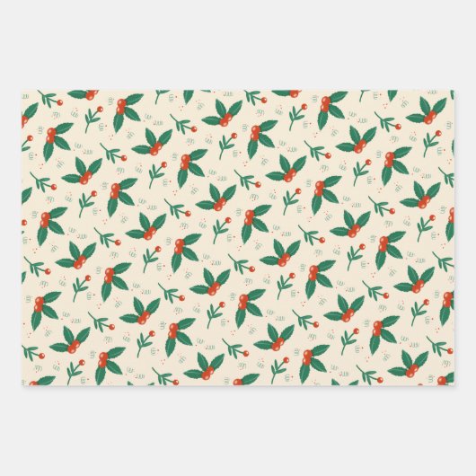 Gezellig grillig cadeaupapier - Design Set 1 (Voorkant 3)