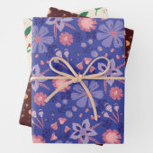 Gezellig grillig cadeaupapier - Design Set 1 (In situ)