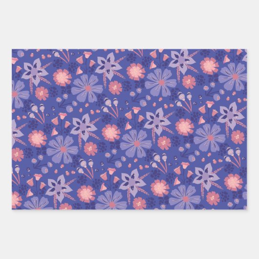 Gezellig grillig cadeaupapier - Design Set 1 (Voorkant)