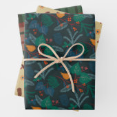 Gezellig grillig cadeaupapier - Design set 5 (In situ)