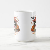 Gezellig Halloween Ghost Paar Koffiemok (Center)