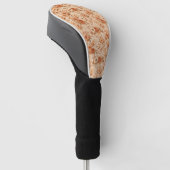 Gezellig herfst bloemmotief golfheadcover (Schuin)