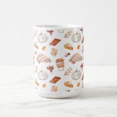 Gezellig Herfst Essentials Waterverf Patroon Koffiemok (Center)