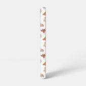 Gezellig Herfst Essentials Waterverf Patroon Samsung Galaxy Hoesje (Linkerkant)