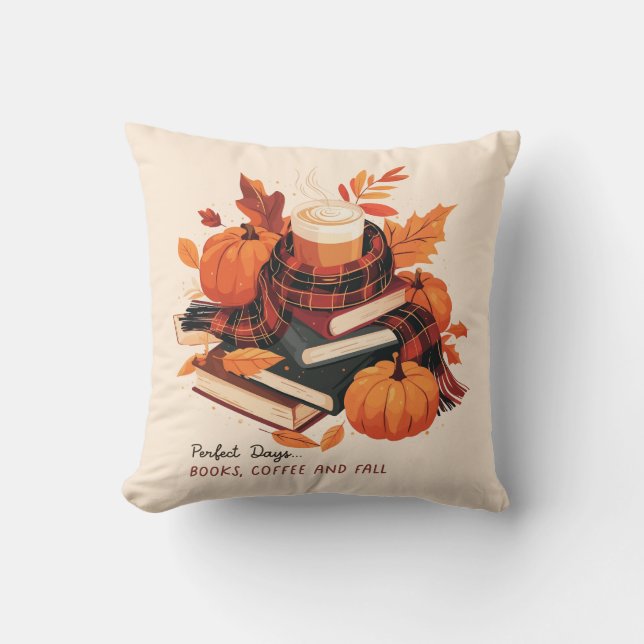 Gezellig Herfst Sierkussen – Herfst Decor met Pomp (Voorkant)