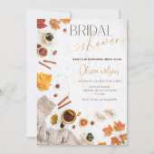 Gezellig Herfst Vrijgezellenfeest-Fall Leaves & Wa Kaart (Voorkant)