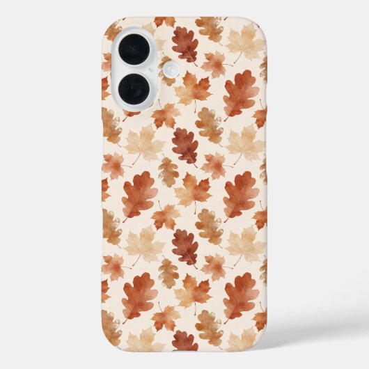 Gezellig herfstbladpatroon Case-Mate iPhone case (Achterkant)