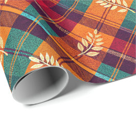 Gezellig herfstinpakpapier cadeaupapier