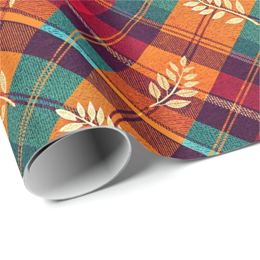 Gezellig herfstinpakpapier cadeaupapier (Rol Hoek)