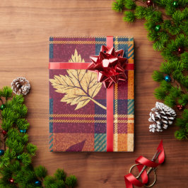 Gezellig herfstinpakpapier cadeaupapier