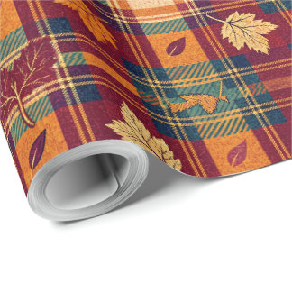 Gezellig herfstinpakpapier cadeaupapier