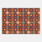 Gezellig herfstinpakpapier inpakpapier vel (Voorkant 2)