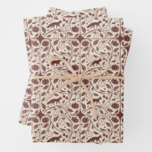 Gezellig herfstinpakpapier inpakpapier vel (In situ)