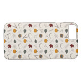Gezellig herfstpatroon Case-Mate iPhone case (Achterkant (Horizontaal))