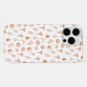 Gezellig Herfstpatroon iPhone Hoesje (Achterkant horizontaal)