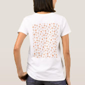 Gezellig Herfstpatroon T-shirt (Achterkant)