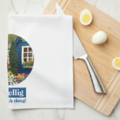 Gezellig, het is een nederlands ding! theedoek (Quarter Fold)