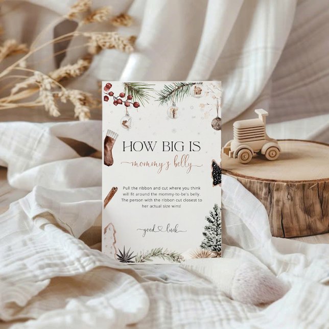 Gezellig Hoe groot is mama's buik Baby shower spel (Creator heeft geüpload)