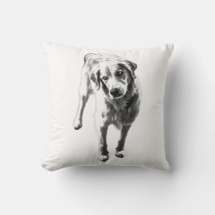 Gezellig horloge in het herfstlicht kussen