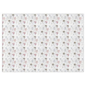 Gezellig Huis Kerstmis Roze ID985 Tafelkleed (Voorkant (Horizontaal))